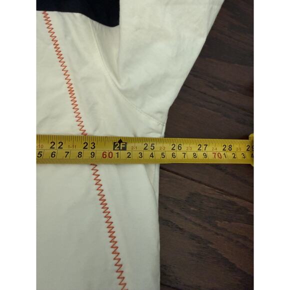 Vintage Y2K Nautica Color Block Striped Hooded Windbreaker Jacket Mens Size XL - Picture 8 of 10